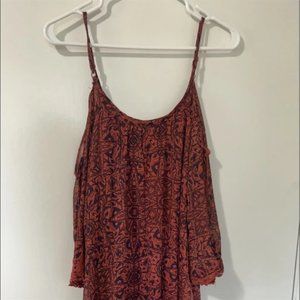 Burnt orange dress